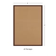 thumbnail image 4 of Linon Empire Machine Tufted Wool 4'x6' Rug in Cork Brown and Brown, 4 of 5