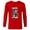New Red, variant on Marvel Studios Deadpool & Wolverine in Black White Red Movie - Long Sleeve T-Shirt for Men - Customized-White