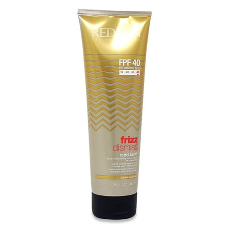 Redken Frizz Dismiss Fpf 40 Rebel Tame Leave-In Smoothing Control Cream, 8.5 (Best Hair Spa Cream For Frizzy Hair)