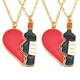 thumbnail image 1 of 4Pcs Fashion Necklaces Creative Alloy Heart Bottle Pendants (Assorted Color), 1 of 8