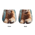 thumbnail image 5 of Lsque Floating Cat And Donuts Printed Women's Running Shorts with Liner Pockets,Elastic Quick Dry Workout Athletic Gym Yoga Shorts,Womens High Waist Shorts-Small, 5 of 9