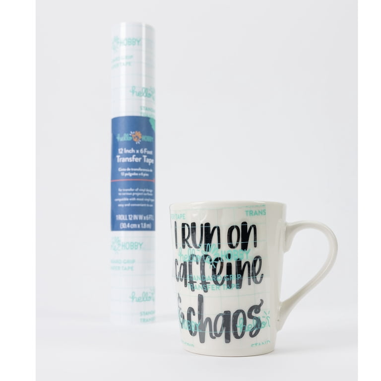 Hello Hobby Clear Transfer Tape Roll, 3 Pack 12" x 6' photo 6