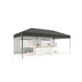 thumbnail image 2 of 2025 New Pop Up Canopy 10x20 Ft Outdoor Wedding Party Tent, with Removable Sidewalls Easy Set Gazebo, for Farmers' Market, Outdoor Events, Wedding Party, 2 of 6