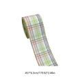 thumbnail image 3 of SIYTUAU Easter Spring Color Polyester Ribbon 4.5 Yard With Egg And Bunny Pattern For Diy Craft Gift Wrapping Floral Arrangement, 3 of 7