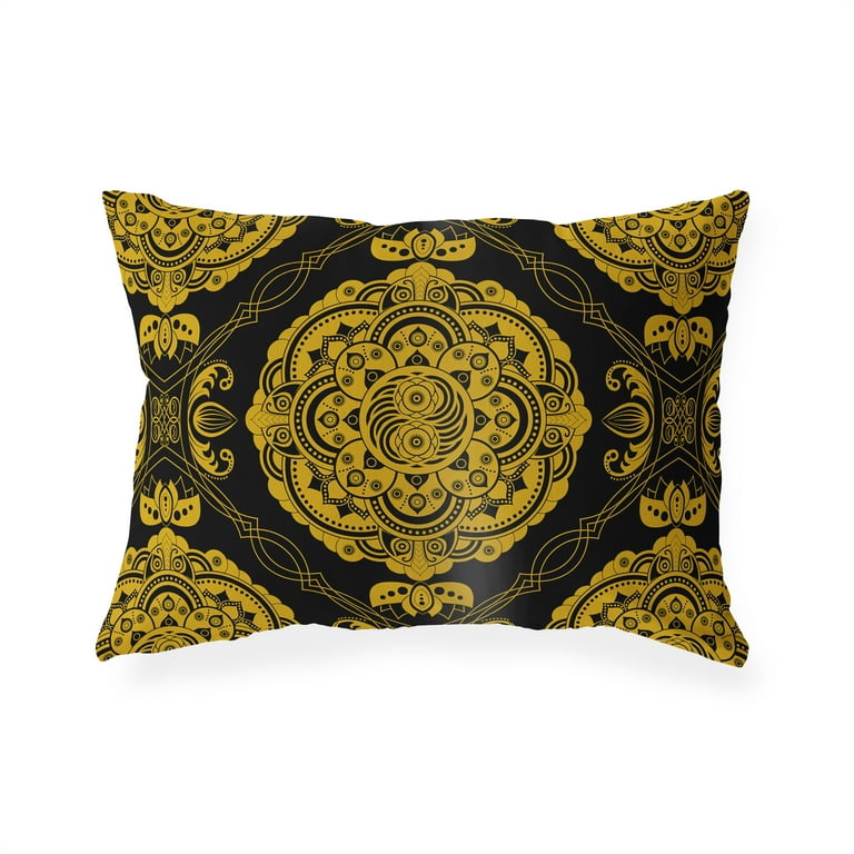 Gold lumbar pillows hotsell