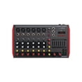 thumbnail image 2 of 2/4/6 Channel Professional Audio Mixer Console System With Blue Tooth USB DSP 48V Phantom Power, 2 of 7