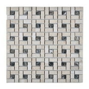 Legion Furniture MS03 Mosaic With Stone In Beige, Brown