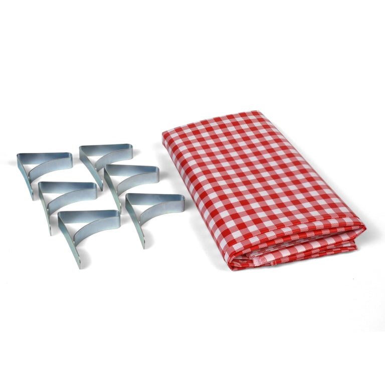 Coghlan's Vinyl Tablecloth Combo Pack 54 x 72 inches Red and White