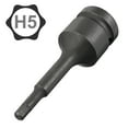 thumbnail image 2 of Unique Bargains 1/2-inch Drive 5mm Hex Bit Impact Socket, Cr-Mo Steel, 2 of 6