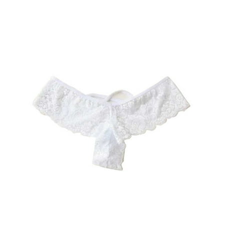 

Pudcoco Womens Lace Mesh Seamless Criss-Cross Soft Panties