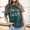 T Shirts for Women Clearance under $5 Dark Green, variant on VOUZZA Womens Funny Letter Graphic Tops Crewneck Casual Short Sleeve T Shirts Loose Fit Cute Summer Tee