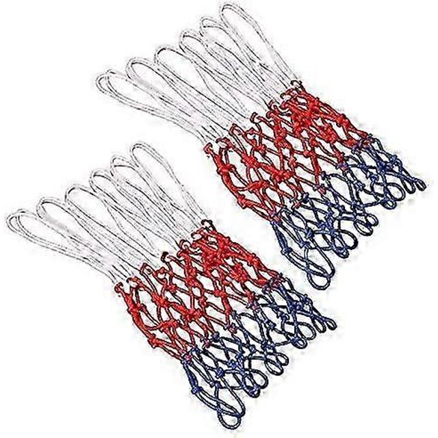 New,suitable 2 Pieces Professional Basketball Net, Basketball Replacement Net, Net For Basketball Hoop, Basketbal