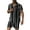 Black, variant on Vedolay Mens Short Outfit Men's Summer Shorts Set Casual Outfits Loose Fit Shirt + Shorts Suits,Blue S