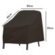 thumbnail image 2 of Promoción de invierno,Funda apilable para silla de jardín, Patio Funda de lona para exterior de tela Oxford 210d, resistente al agua, a los rayos UV y al viento, para jardín, 2 of 5