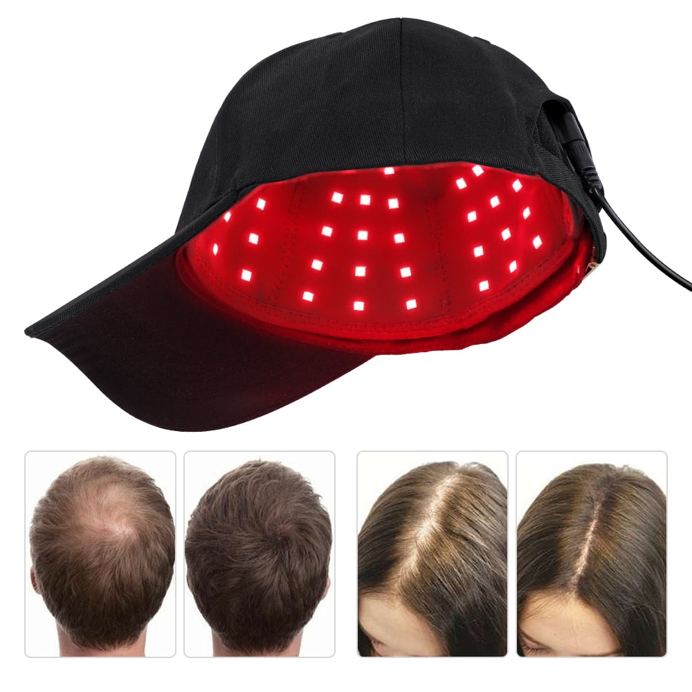 Hair Growth Cap, LED Hair Growth Device - 96 LEDs 660nm & 850nm, Hair Density Cap for Hair Loss Solution, Adjustable Mode and Brightness
