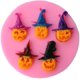 thumbnail image 2 of Molde de silicona para Halloween, decoración de calabaza pirata, molde de silicona para hornear DIY para pastel de Chocolate, jabón de cubitos de hielo para magdalenas Zhivalor ZYY-1415, 2 of 5