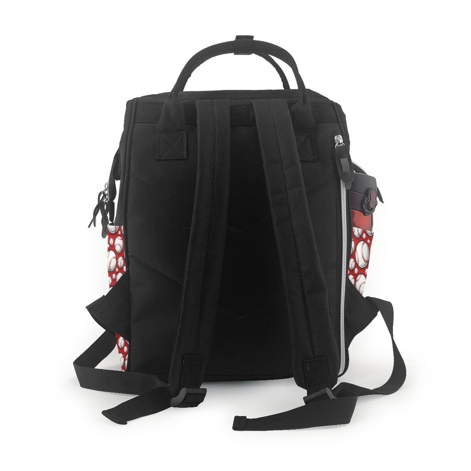 Kdxio Baby Diaper Backpack,Multi-Function Travel Backpack Nappy Bags,Nursing Bag, Fashion Mummy,Roomy Waterproof for Baby Care(Cute Baseball)