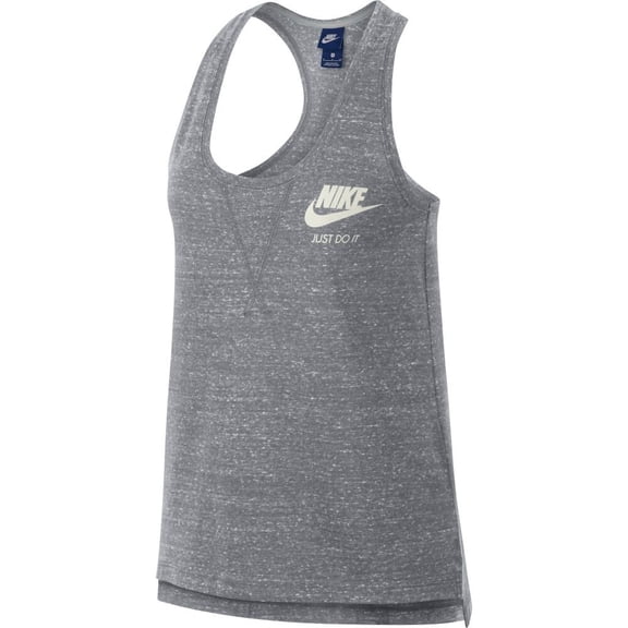 Nike Gym Vintage Women's Tank Top Grey 883735-027 (S)
