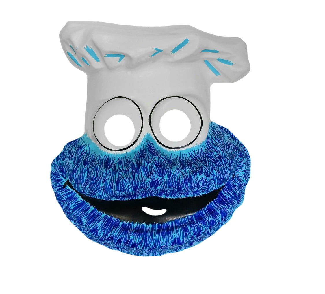 vintage sesame street classic cookie monster mask child