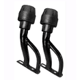 thumbnail image 1 of Slider Universal- Modelo Croked para Moto Negro, 1 of 5