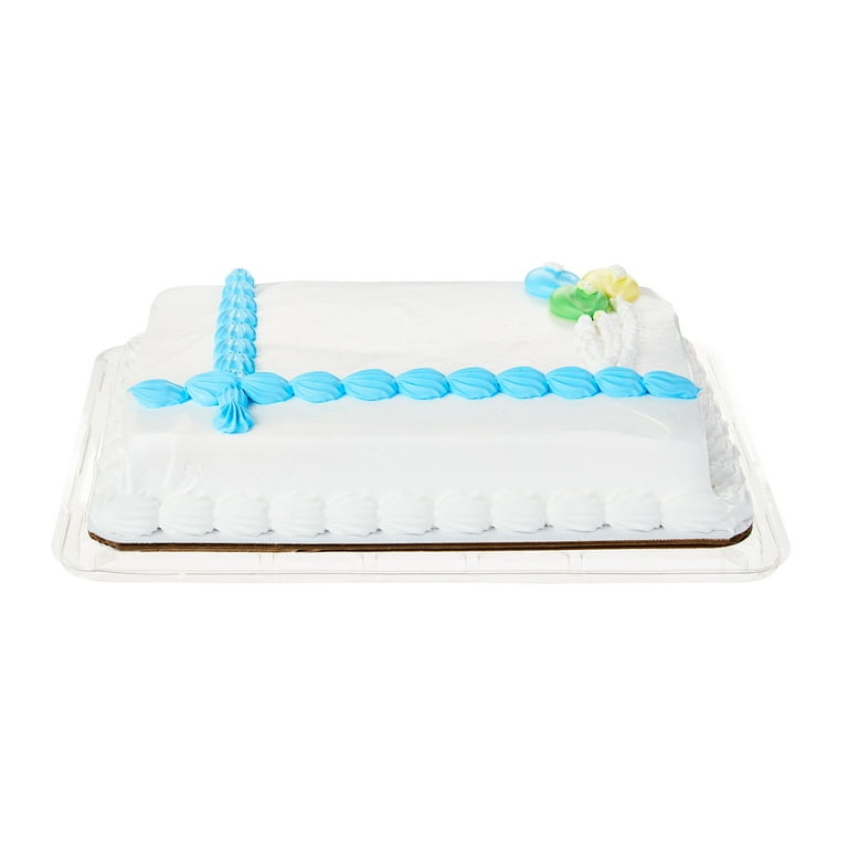 Freshness Guaranteed 1/4 White Sheet Cake with Whipped Icing, 41 oz (Refrigerated)