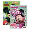 MICKEY & MINNIE Coloring Book 2 Titles, for Learning Drawing Coloring, 80 Pages,2-Pack