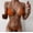 w93# Orange473, variant on Women 2 Piece Bikini Set Swimwear Summer Solid Color Chain Halter Backless Deep V-Neck Spaghetti Strap Push-Up Padded Bra Low Waist Swimsuit Fashionable Beachwear,Red,M