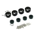 thumbnail image 2 of Bujes de rueda Yotijar con tornillos y Adaptador de tapacubos para WPL Coche B-16 B-16K Negro Cubo de rueda RC, 2 of 9
