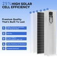 thumbnail image 6 of WERCHTAY 300W Monocrystalline Solar Panels, 2 Pack, 6 of 9