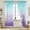 Green MG 1 Pack, variant on Ombre Sheer Curtains Two Tone Window Drapes Light Filtering Rod Through 52x84 Inches Breathable Single Sheer Curtain Panel for Bedroom Purple