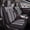 023 Black&Gray, variant on DIKSOAKR 2 Front Car Seat Cover Fit for Chevy/Chevrolet Tahoe 2011-2025: Faux Leather Seat Cushion with Lumbar Support Waterproof Seat Protector Compatible Airbag (Black)-First Row 2 Seats
