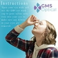 GMS Optical Glass Eye Wash Cup Soothing Relief, Clear Care, Rinse