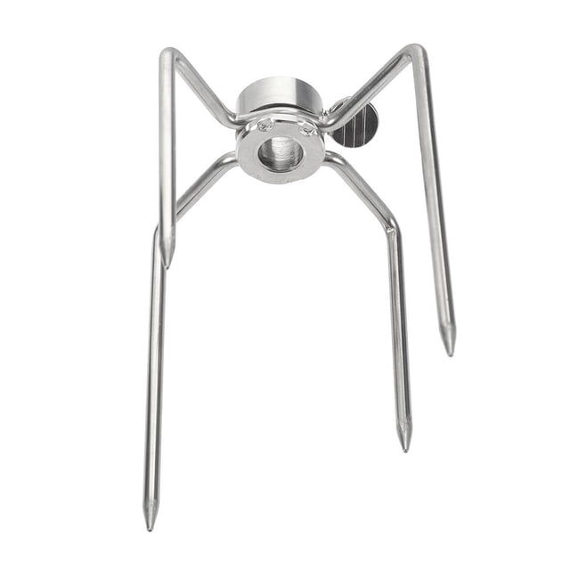 Noref Outil de Barbecue, 2 Pcs Fourchette de Barbecue Multifonction en Acier Inoxydable Fourchette de Gril Broche de Rôtissage Outil de Barbecue, Fourchette de Gril