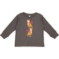 thumbnail image 3 of Inktastic Tiger Jungle Animal Girls Long Sleeve Toddler T-Shirt, 3 of 5