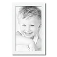 thumbnail image 2 of ArtToFrames 13" x 22" Contemporary White with Lip Picture Frame, 13x22 inch White Wood Poster Frame (WOM-2032), 2 of 7