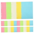 thumbnail image 5 of HEMOTON Notebook Paper Refill with Six Holes for Loose Leaf Binder A5 Size Assorted Color 50 Sheets, 5 of 8