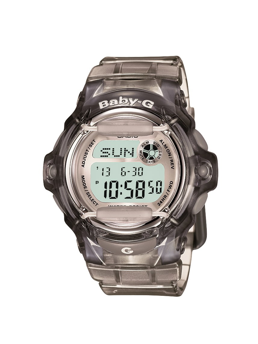 Casio G-Shock Casio Baby-G Grey Transparent Digital Watch BG169R-8M