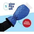 thumbnail image 2 of SCRUBIT Ice Scraper Tool with Glove, Car Windshield Scraper for Ice and Snow, Blue, 2 of 7