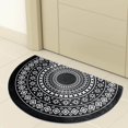 thumbnail image 4 of pitrice Anti Slip Kitchen Floor Mats Fast Drying for Office Dining Room Living Room White Black 40x60cm, 4 of 8