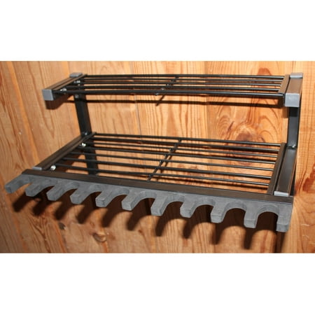 Hyskore 10-Gun Rack & Shelf Unit Black/OD Green