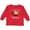 Red, variant on Inktastic Little Monkey Girl 3rd Birthday Girls Long Sleeve Toddler T-Shirt