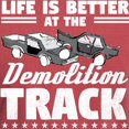 thumbnail image 3 of CafePress - Demo Derby Life Is Better At Demolition Tr T Shirt - Mens Comfort Colors Shirt, 3 of 5