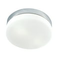 thumbnail image 2 of ELK Lighting Alico Disc 2 Light Flush mount In Metallic Grey And White Opal Glass - Grande, 2 of 2