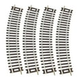 thumbnail image 4 of 4 modelos de vías de ferrocarril a escala HO, accesorios para trenes de juguete versátiles, piezas para armar. 195 cm x 3 cm, 4 of 9