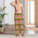 thumbnail image 2 of Fotbe Aztec Pantalones de Pijama para Hombre, Pantalones de Dormir, Pantalones de Casa con Cintura Ajustable y Bolsillos-XX-Large, 2 of 6