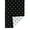 Black Base White Dots, variant on DII White/Black Reversible Polka Dot Table Runner 14x72