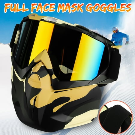 goggles detachable