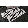 thumbnail image 3 of Z71 Off Road Chevy Fender Decal Tailgate Sticker 15" (Flat Blackout), 3 of 3