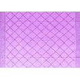 thumbnail image 1 of Ahgly Company Indoor Rectangle Solid Purple Modern Area Rugs, 2' x 4', 1 of 4
