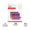 thumbnail image 2 of Staples Matte Postcards White 100/Box (ST14635), 2 of 4